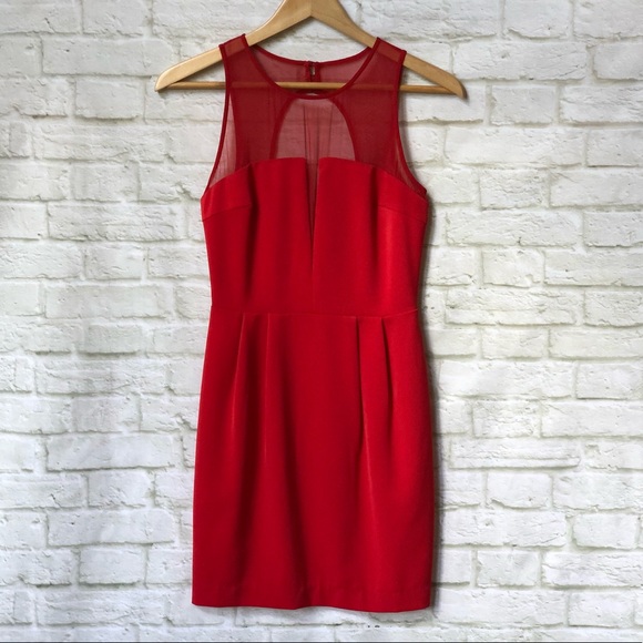 NWT Aryn K cutout red dress - size XS - Picture 2 of 16